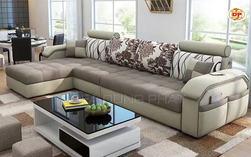 Sofa Góc Phối Màu Đẹp Cuốn Hút DP-G43  14