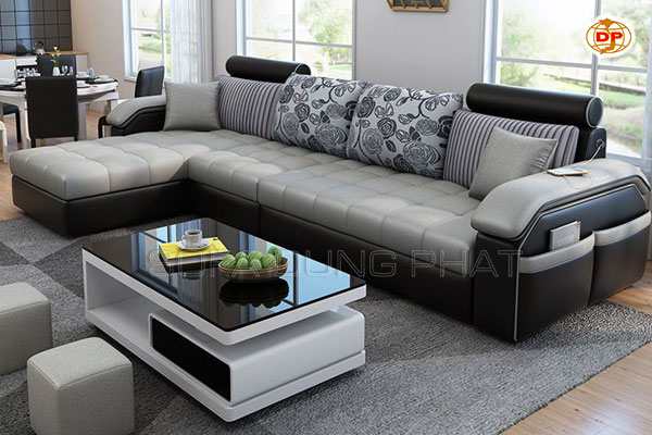 Sofa Góc Phối Màu Đẹp Cuốn Hút DP-G43  4