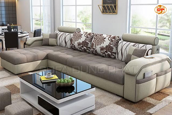 Sofa Góc Phối Màu Đẹp Cuốn Hút DP-G43  2