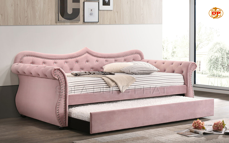 sofa tân cổ điển giường