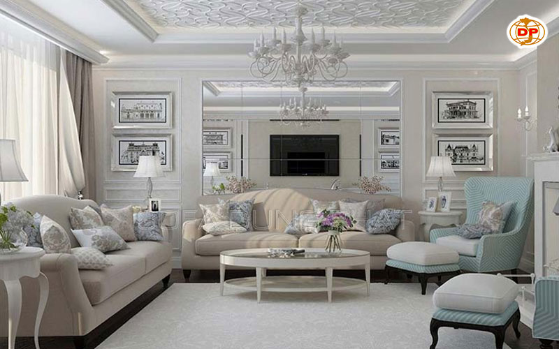sofa tân cổ điển sài gòn đẹp