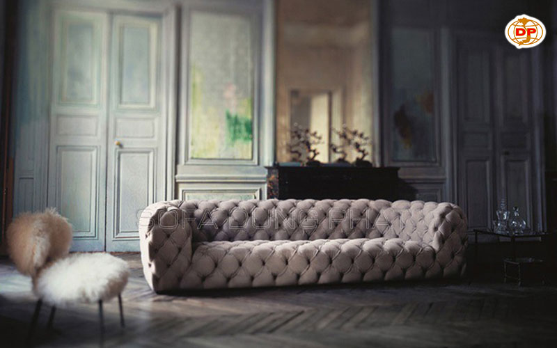 Sofa Vải Êm Ái May Rút Nút Đẹp Tinh Tế DP-V15 4