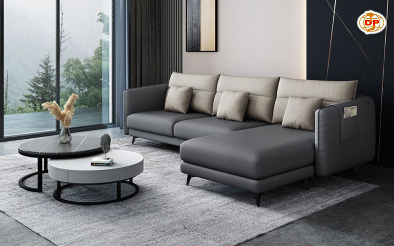 Sofa Vải Thiết Kế Đơn Giản Đẹp Nhẹ Nhàng DP-V16