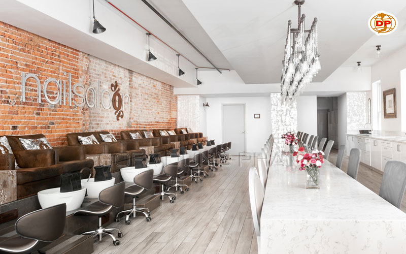 ghế nail có bồn đẹp