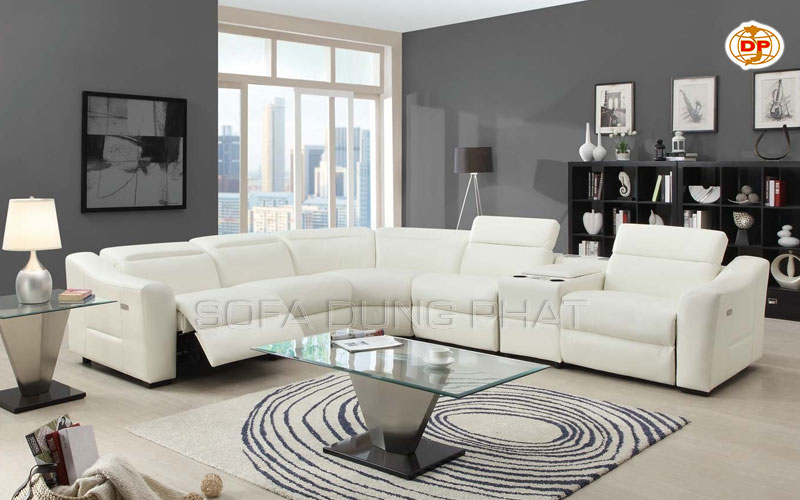 sofa da bò Italy đẹp