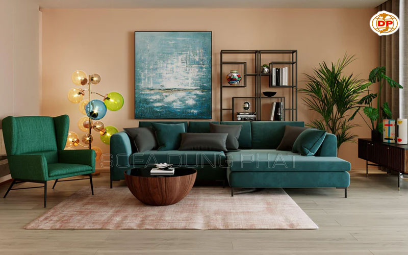 Sofa phòng khách phong cach hiện đại và tiện lợi