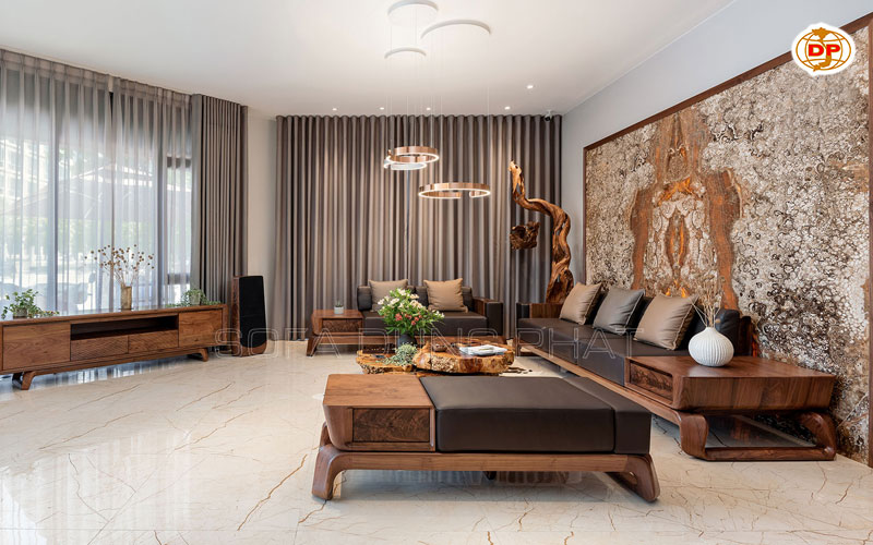 sofa gỗ cao cấp