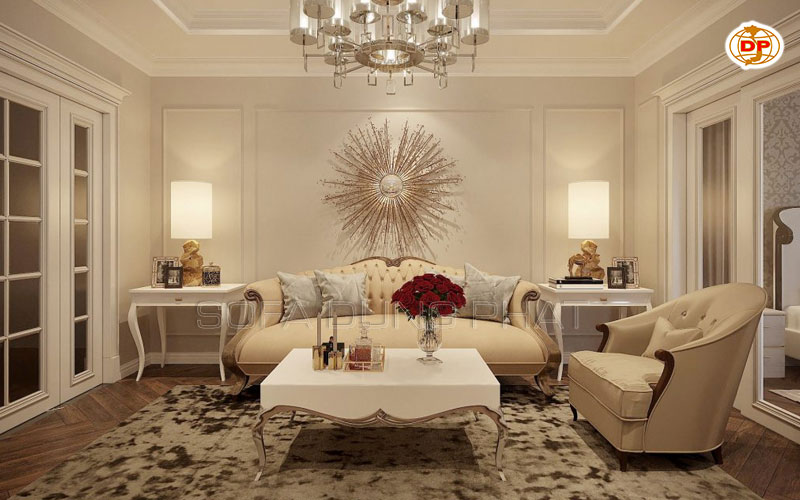 ghế sofa tân cổ điển thanh lý