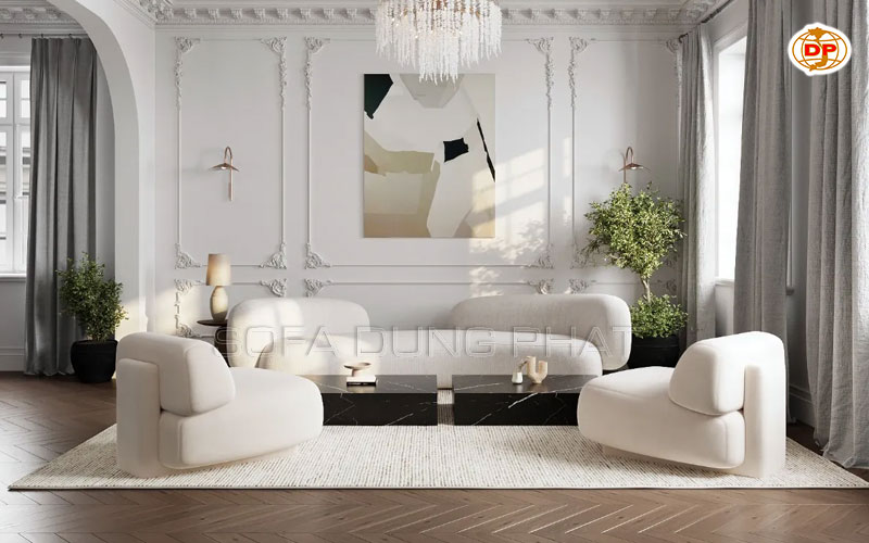 sofa tân cổ điển thanh lý bền tốt