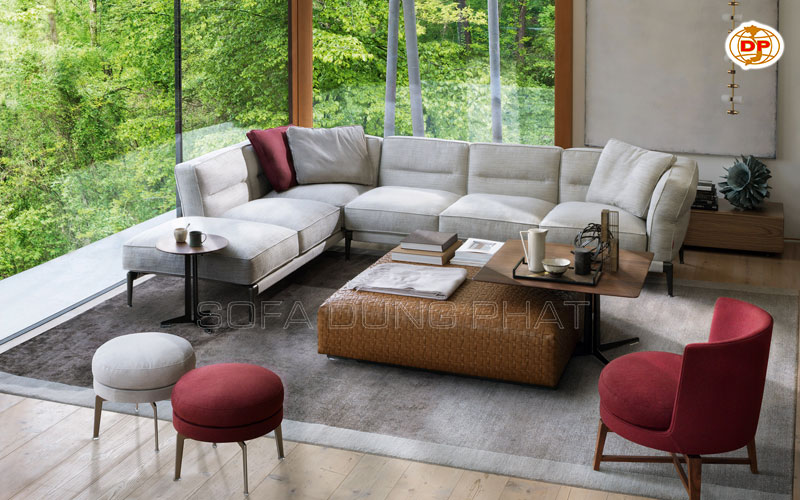 sofa vải bố giá rẻ
