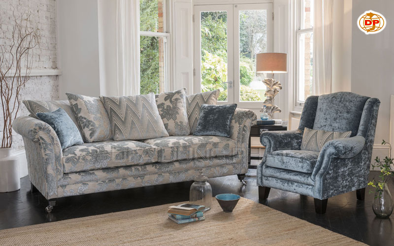 sofa vải nhung đẹp