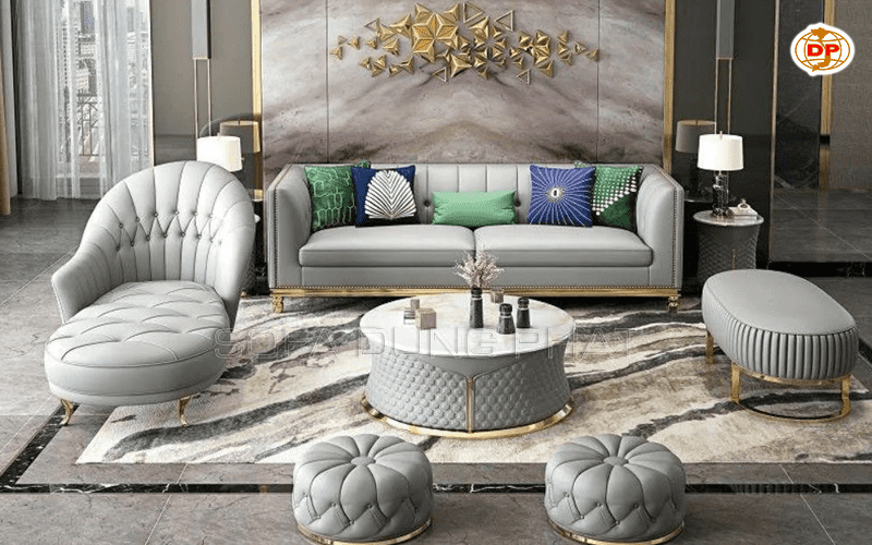 bộ sofa phòng khách cao cấp phòng khách hình chữ nhật
